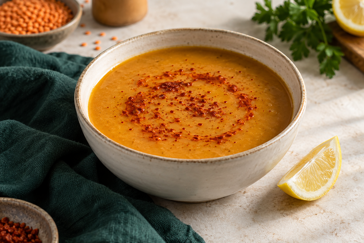 Mercimek çorbası
